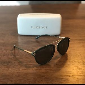 Versace Pilot Sunglasses